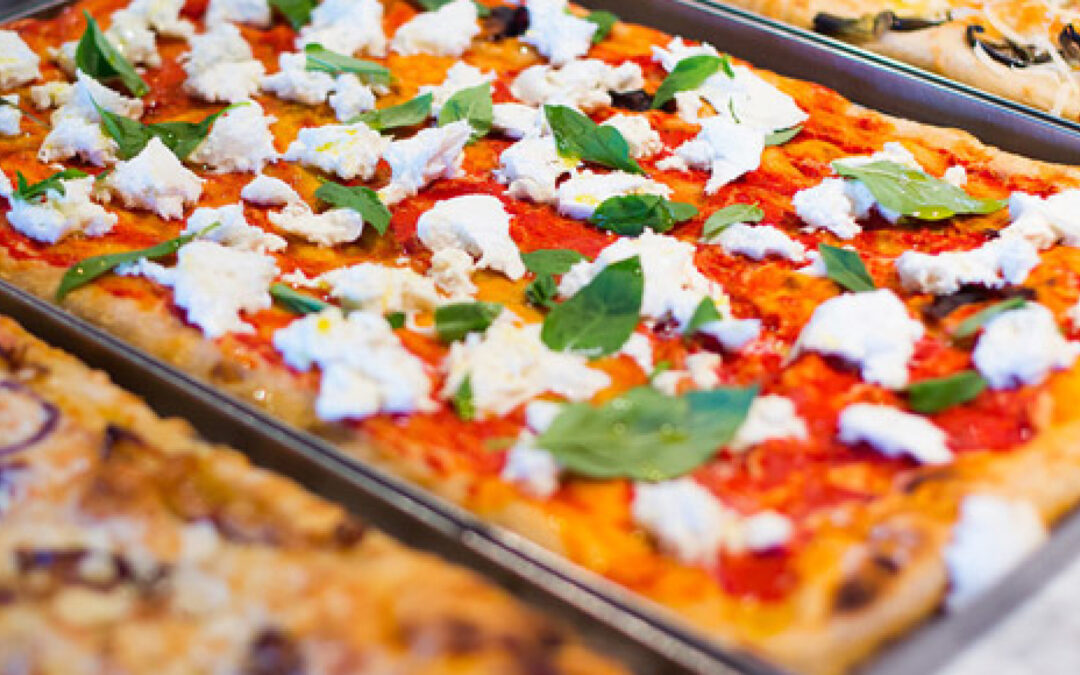 Vijf keer variëren met de vorm van je pizza